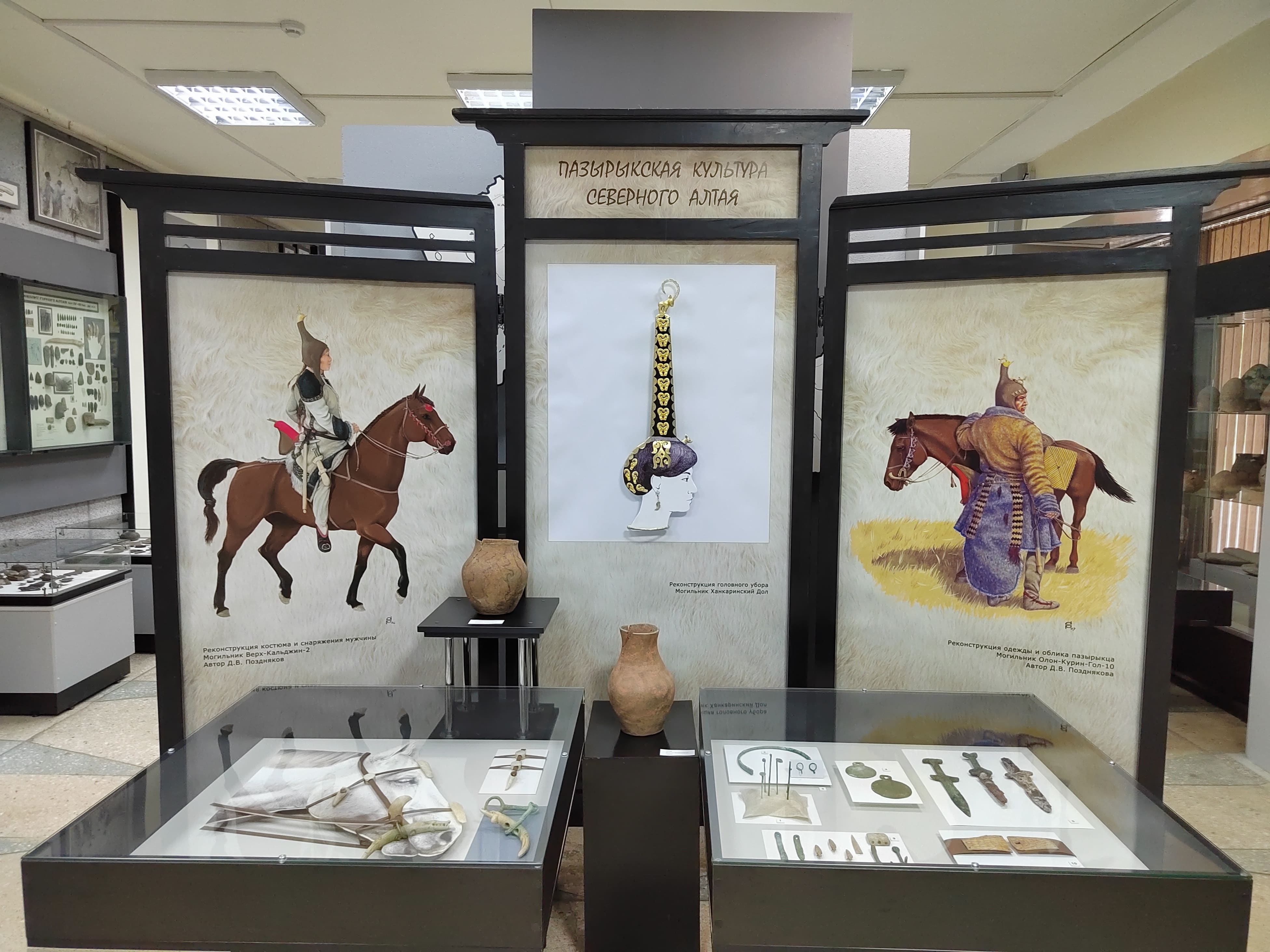 «Древние кочевники северного Алтая»: новая выставка Музея археологии и этнографии Алтая