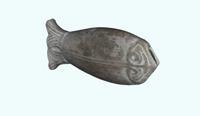 Футляр-игольник в виде пары рыб