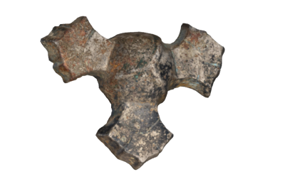 Трехлопастная бляха-тройник