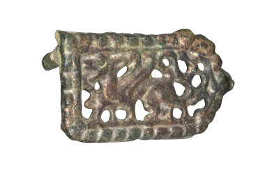 Бляха-накладка – декоративный элемент конского снаряжения