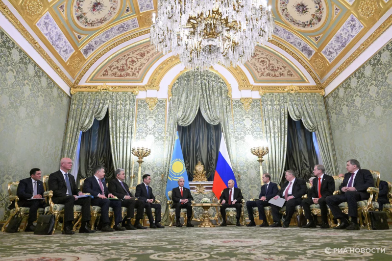 Президенты России и Казахстана подписали декларацию о партнерстве