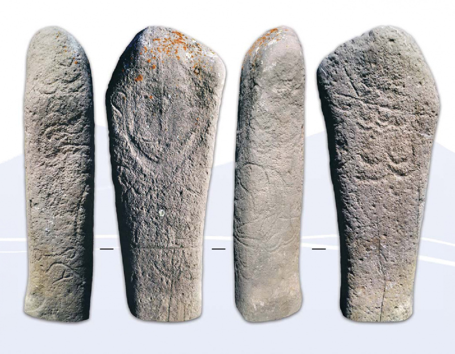 Изваяние тюркского воина