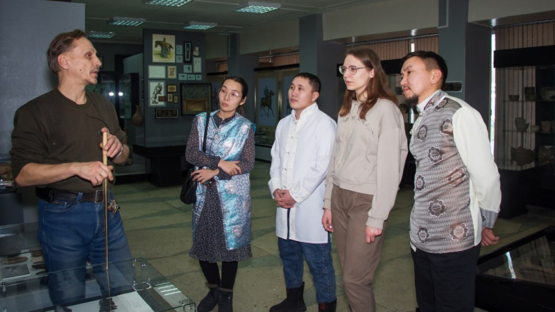 Студенты ТувГУ посетили Алтайский госуниверситет и НОЦ алтаистики и тюркологии «Большой Алтай»
