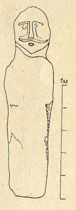 Изваяние мужчины