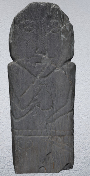 Изваяние тюркского воина