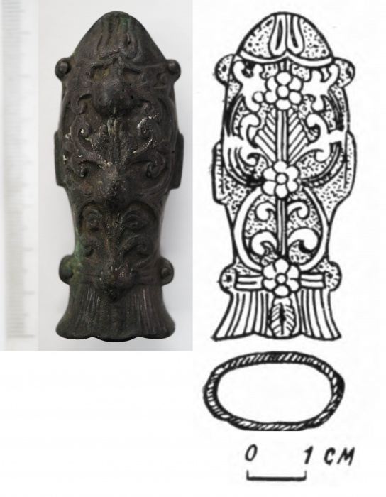 Футляр-игольник в виде пары рыб