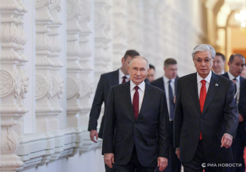 Президенты России и Казахстана подписали декларацию о партнерстве